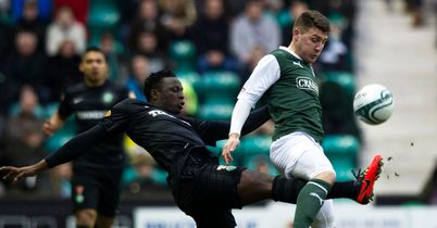 Victor Wanyama: Tackles Gary Deegan